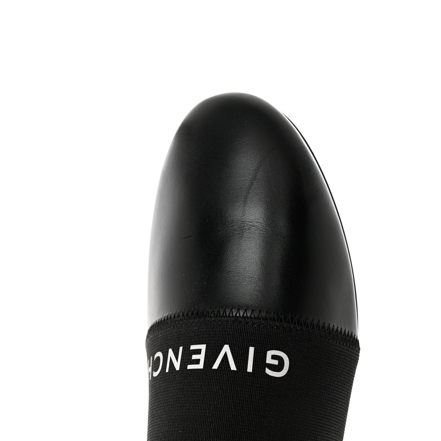 Calfskin Bedford Logo Mule Slides 38 Black
