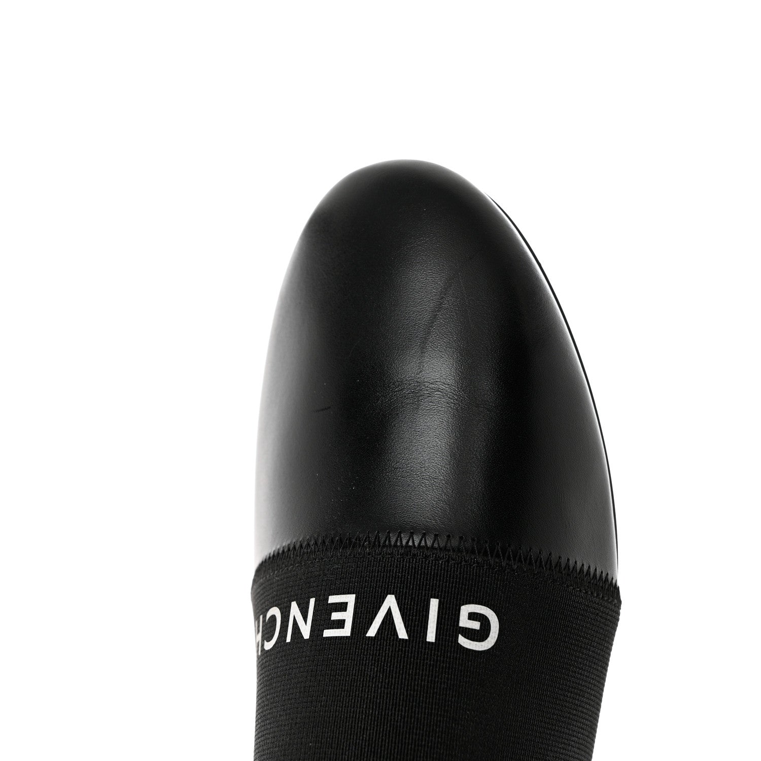 Givenchy Calfskin Bedford Logo Mule Slides 38 Black 8 of 9