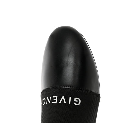 Givenchy Calfskin Bedford Logo Mule Slides 38 Black 8 of 9