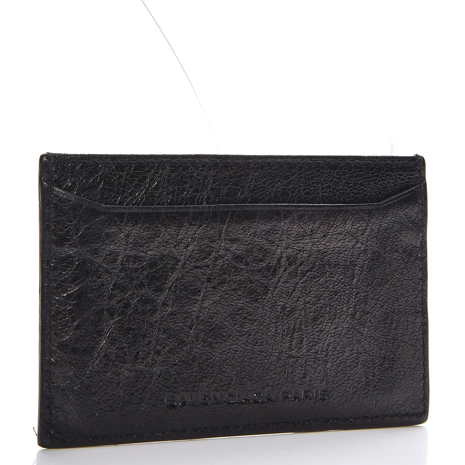 Balenciaga Agneau Giant 12 Gold Hardware Card Case Black 3 of 7
