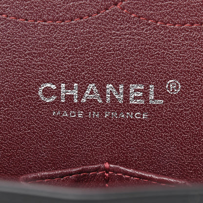 Chanel Lambskin Quilted Jumbo Double Flap Black 6 of 13