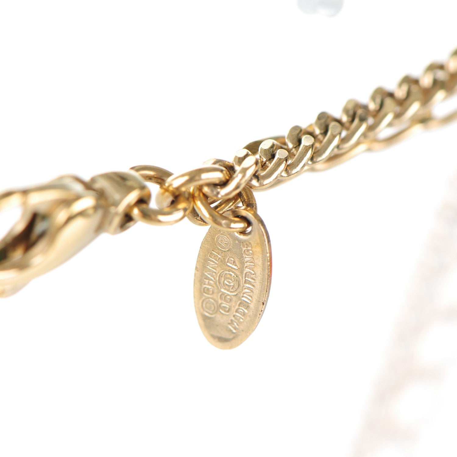 Chanel Double Chain CC Necklace Gold 5 of 5