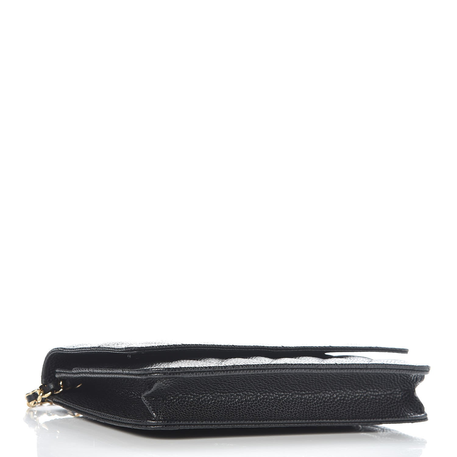Chanel Caviar Quilted Wallet On Chain WOC Black 4 of 11