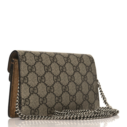 Gucci GG Supreme Monogram Super Mini Dionysus Shoulder Bag Taupe 3 of 8