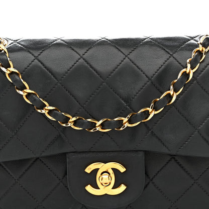 Chanel Lambskin Quilted Small Double Flap Black 8 of 16