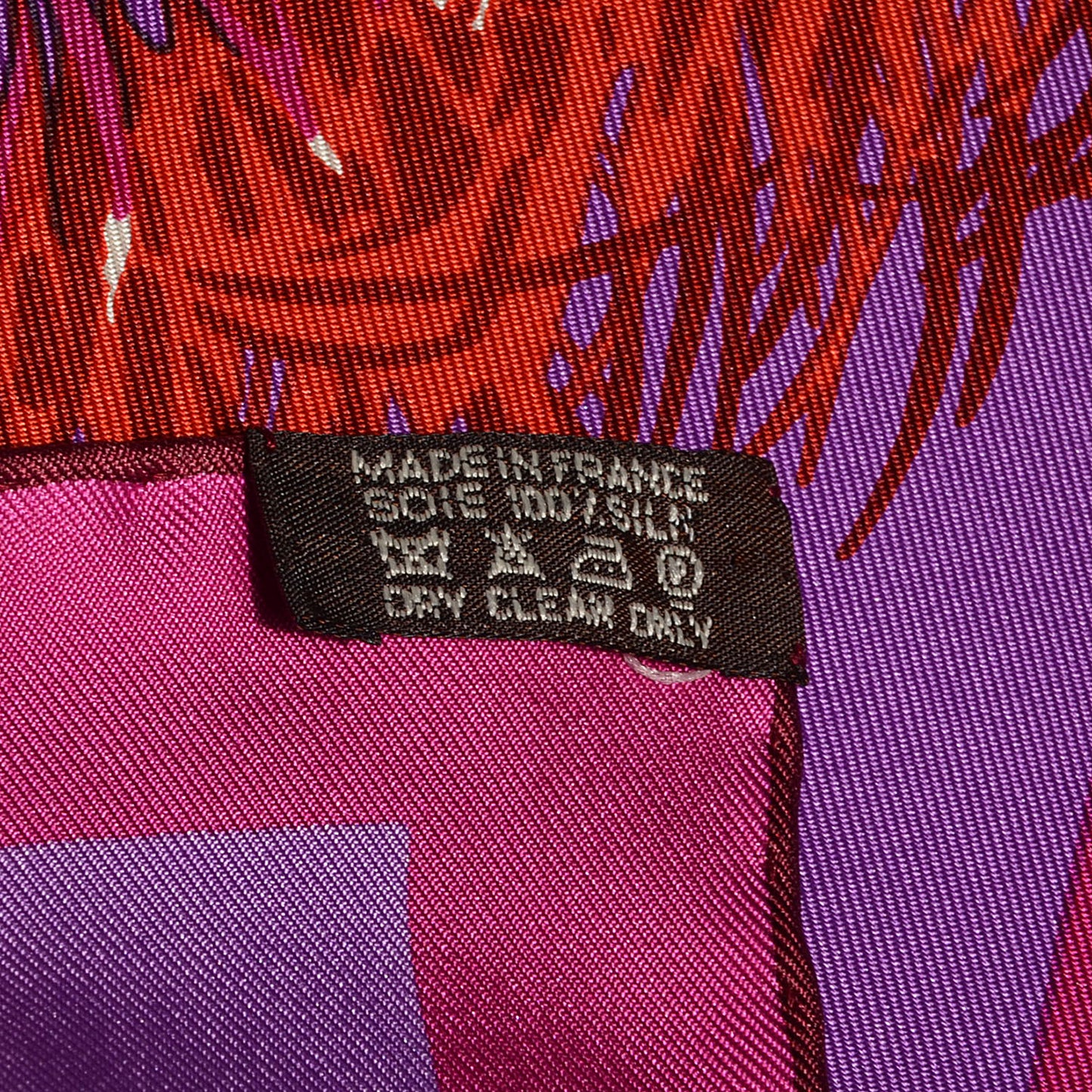 Silk Guepards Scarf 90