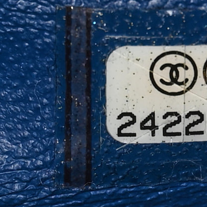 Chanel Calfskin Quilted Small Rock My Shoulder Flap Blue 6 of 9