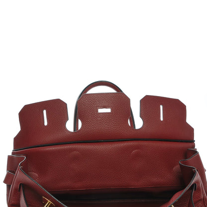 Hermes Taurillon Clemence JPG Birkin 42 Rouge H 9 of 33