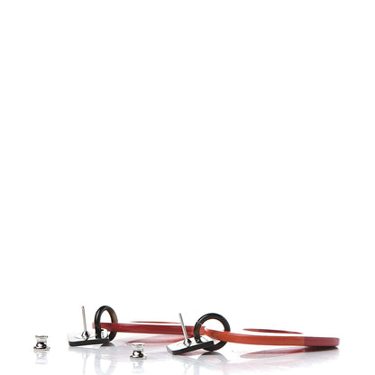 Hermes Buffalo Horn Isthme Earrings 3 of 5
