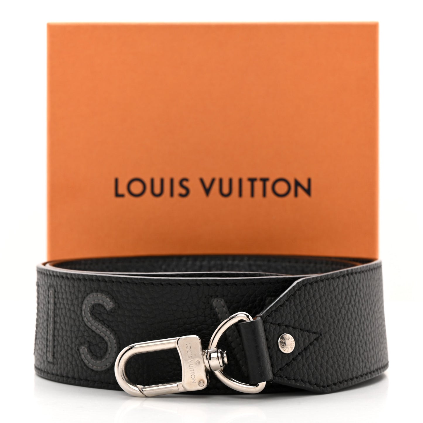 Taurillon Bandouliere Shoulder Strap Black
