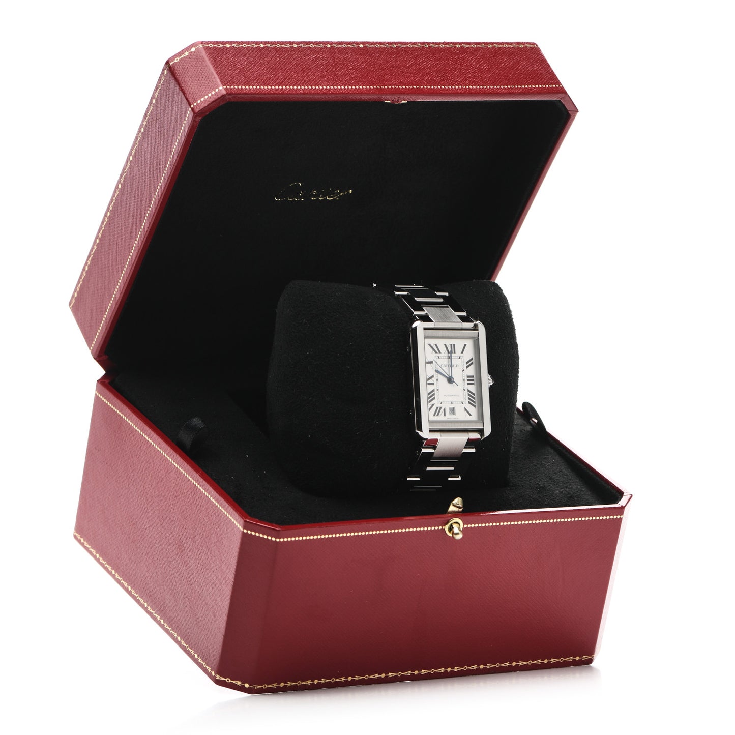 Stainless Steel 31mm Tank Solo Automatic Watch