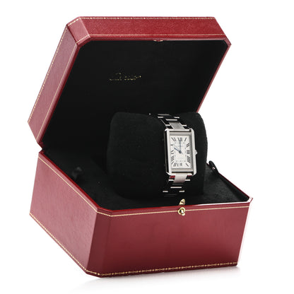 Cartier Stainless Steel 31mm Tank Solo Automatic Watch 5 of 5