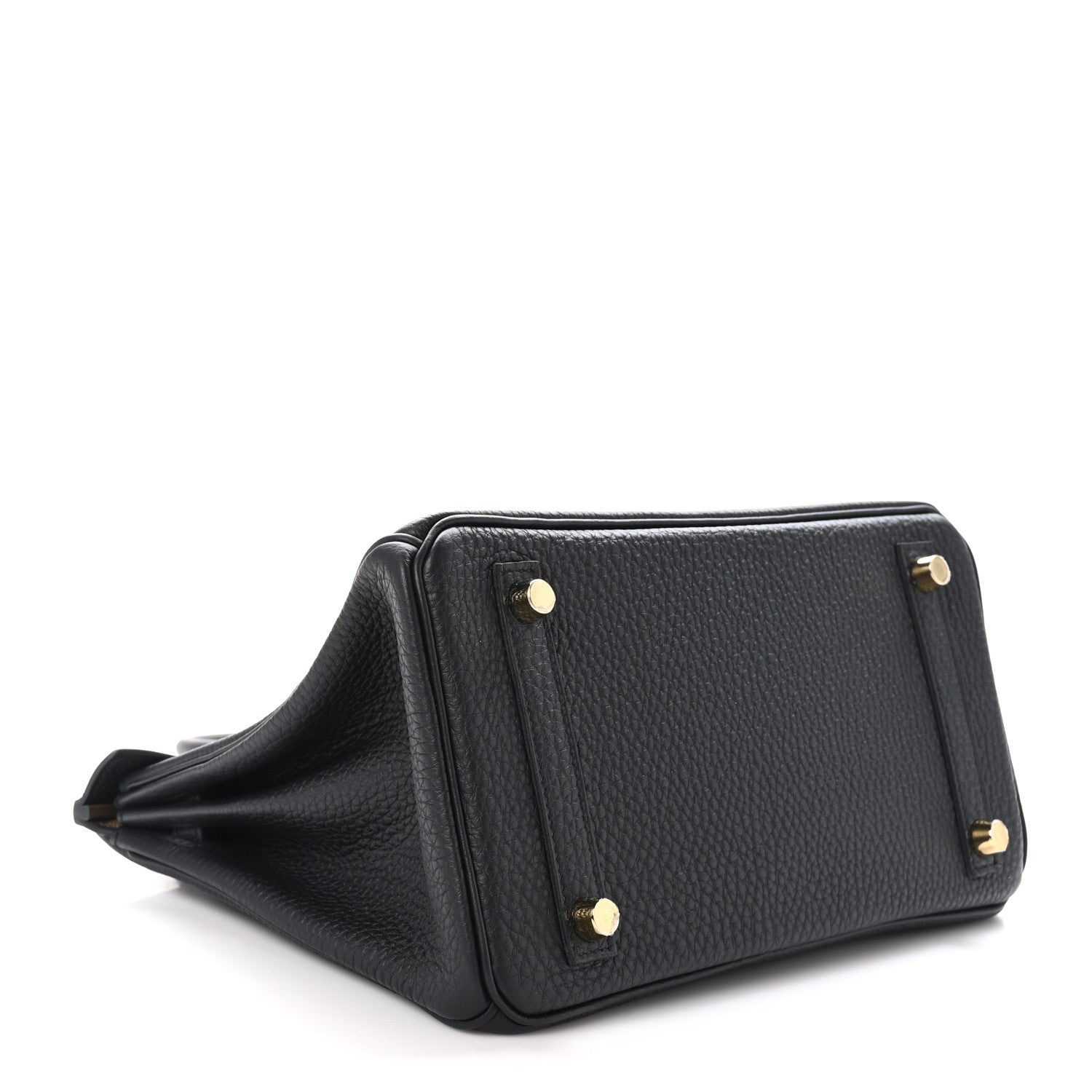 Hermes Togo Verso Birkin 25 Black Toundra 4 of 11