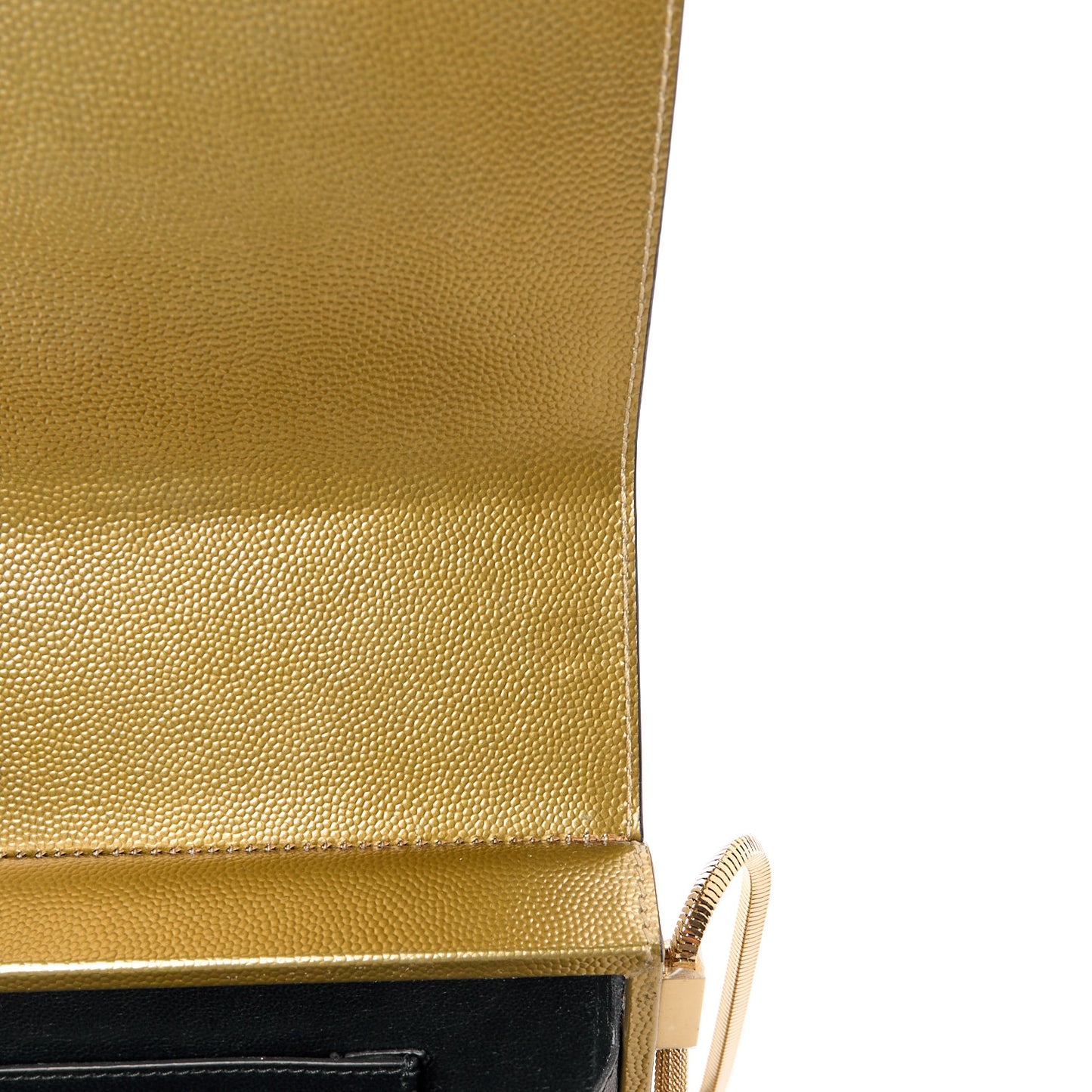 Grain De Poudre Monogram Small Kate Slide Chain Crossbody Box Bag Gold
