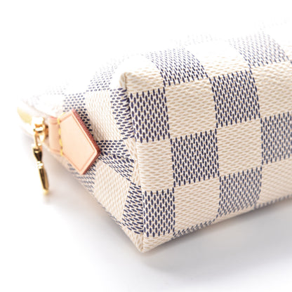 Louis Vuitton Damier Azur Cosmetic Pouch 5 of 9