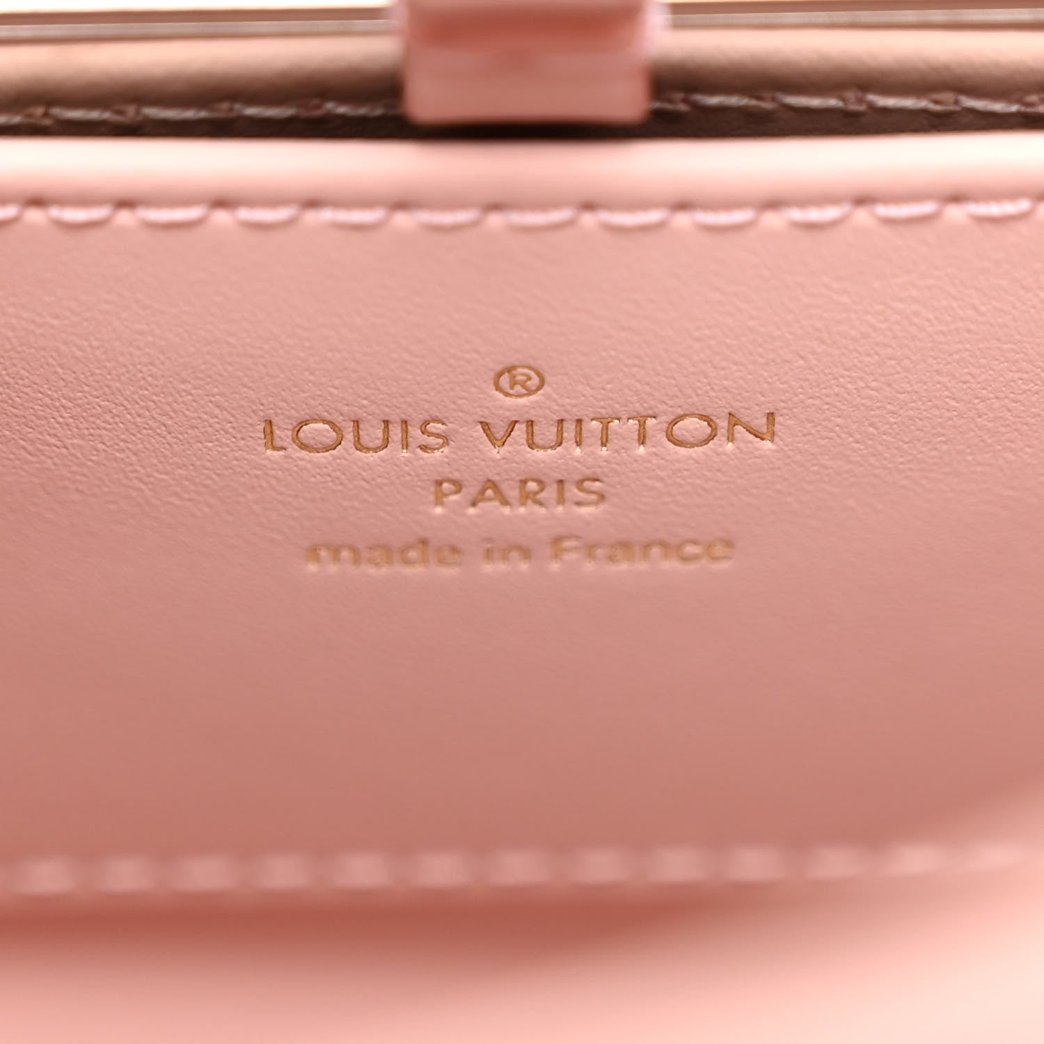Louis Vuitton Lambskin Malletage Top Handle GO-14 MM Rosabella 7 of 10