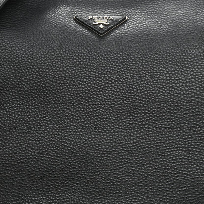 Prada Vitello Daino Hobo Black 6 of 9