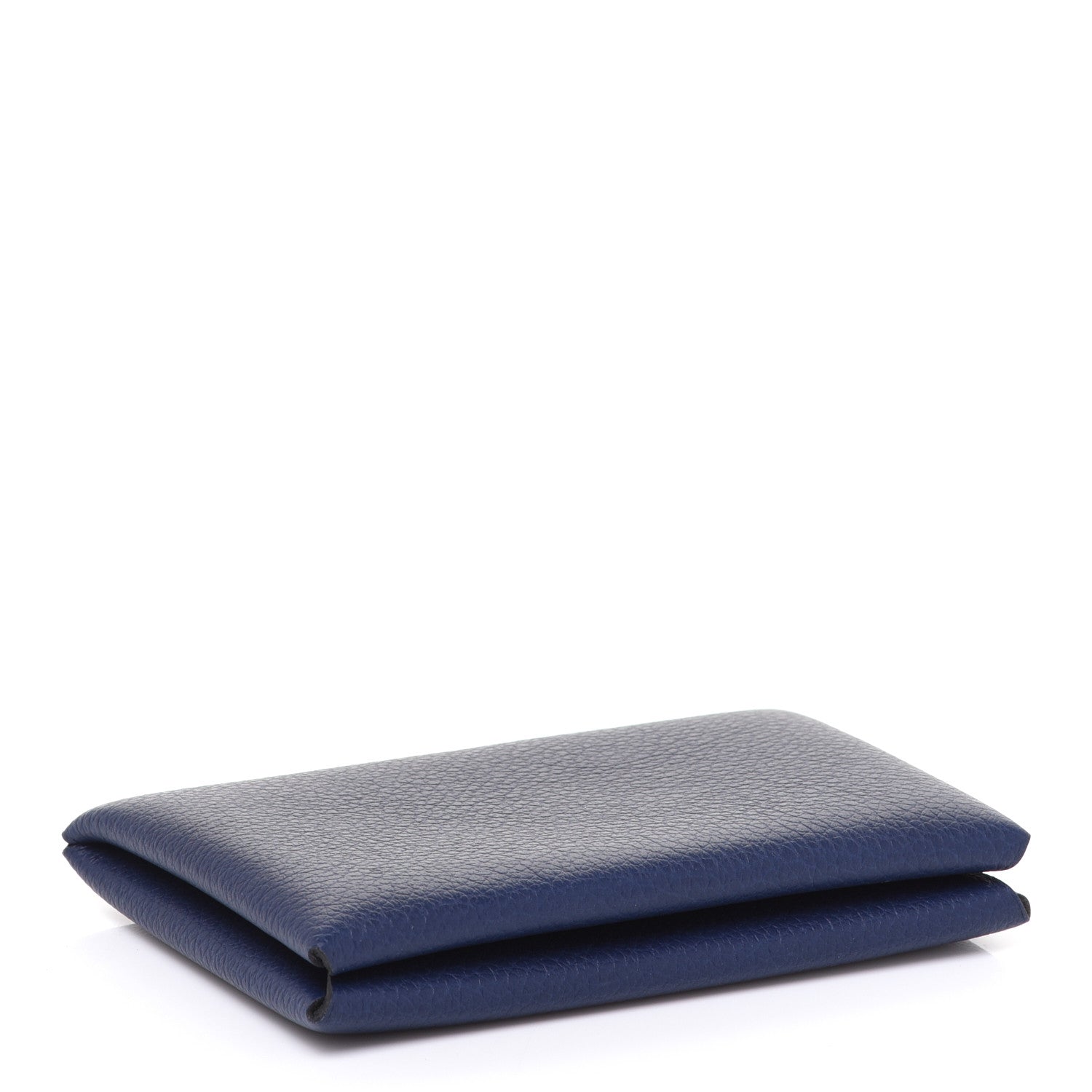 Hermes Evercolor Verso Calvi Card Case Bleu Saphir Bleu France 4 of 8