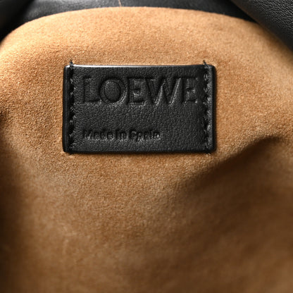 Loewe Nappa Medium Flamenco Knot Bag Black 6 of 9