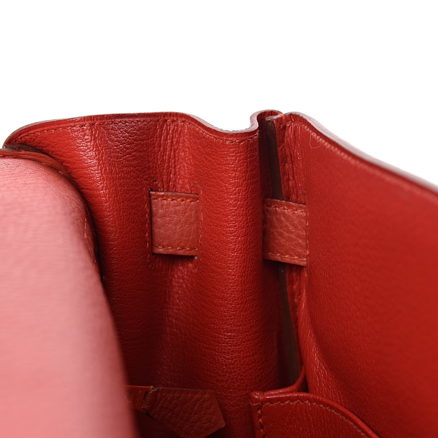 Hermes Togo Kelly Retourne 35 Vermillion 16 of 41