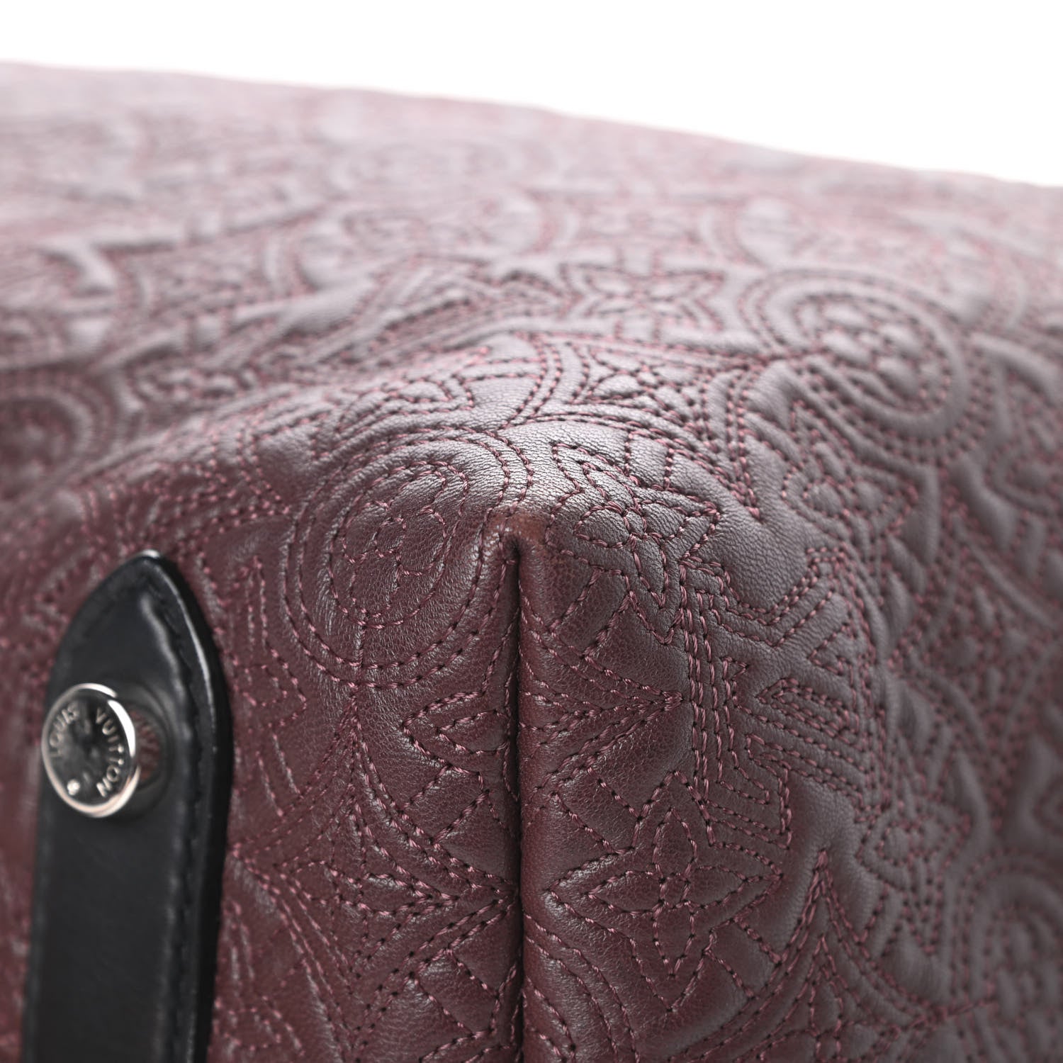 Louis Vuitton Monogram Lambskin Antheia Hobo PM Chocolat 12 of 12