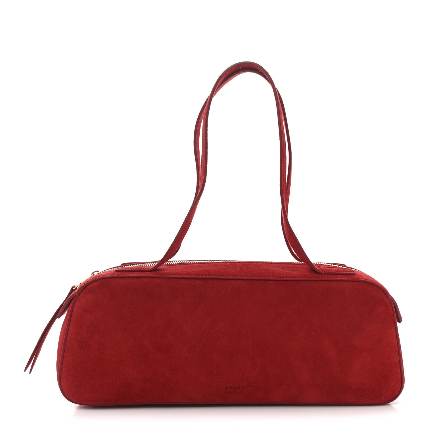 Khaite Suede Calfskin Simona Shoulder Bag Rebel 1 of 9