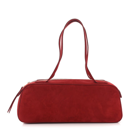 Khaite Suede Calfskin Simona Shoulder Bag Rebel 1 of 9