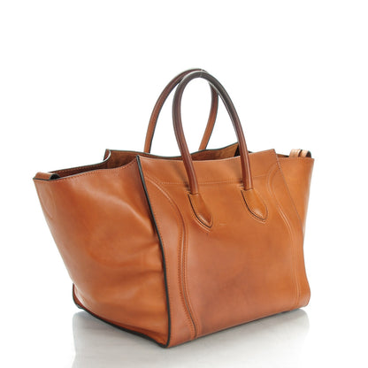 Celine Natural Calfskin Medium Phantom Luggage Tan 3 of 13