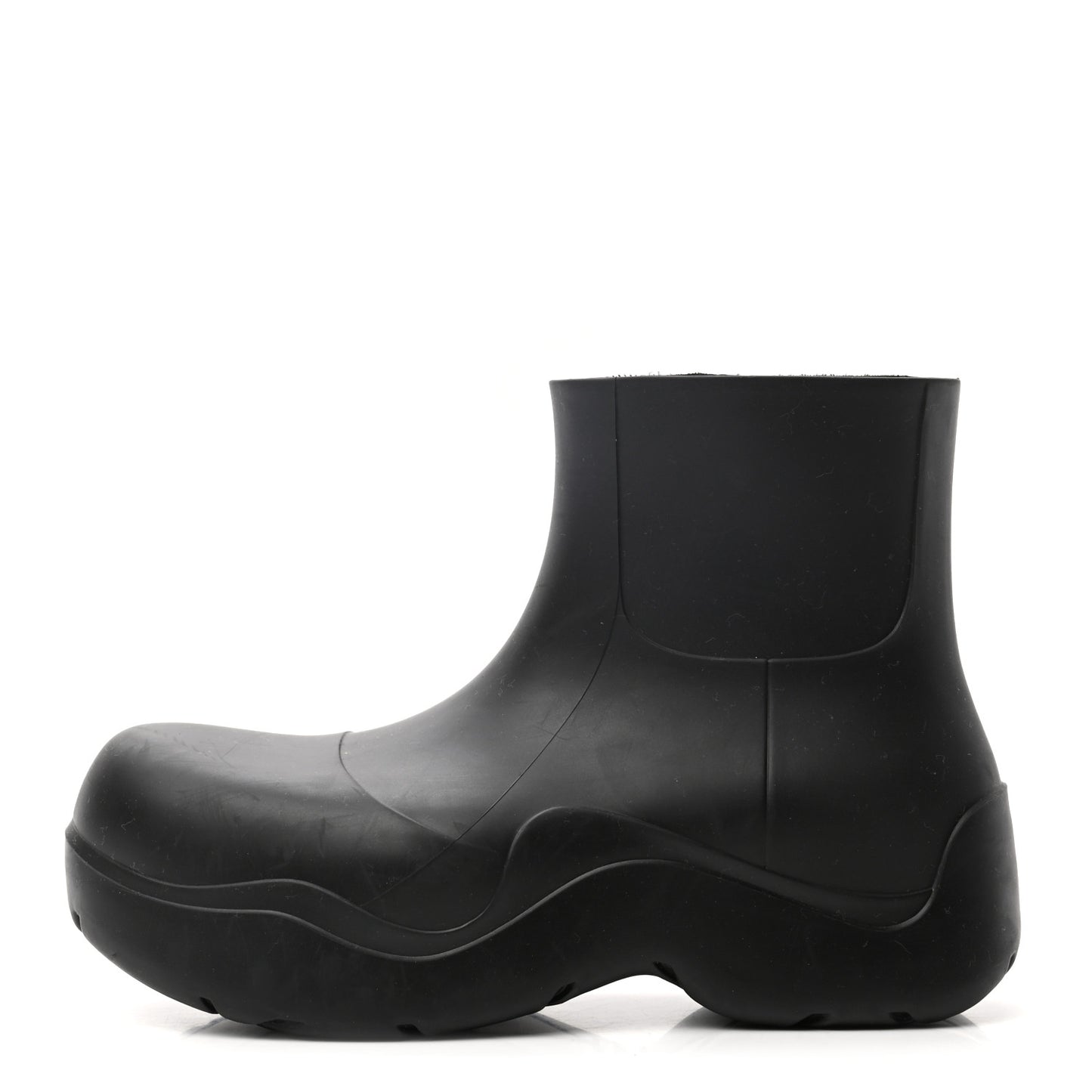 Rubber Puddle Ankle Boots 38 Black