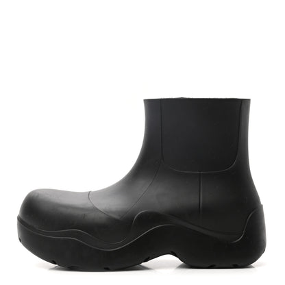 Bottega Veneta Rubber Puddle Ankle Boots 38 Black 1 of 8