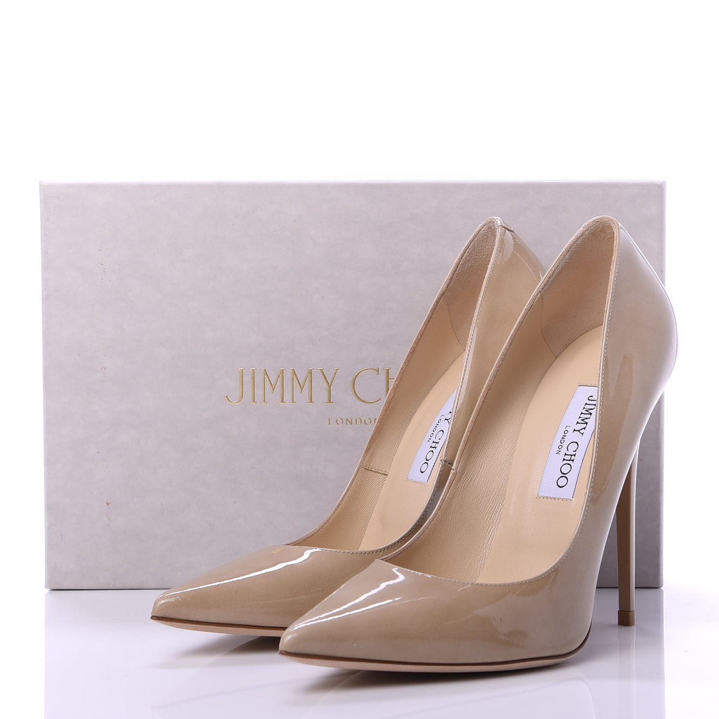 Patent Anouk Pumps 39 Nude
