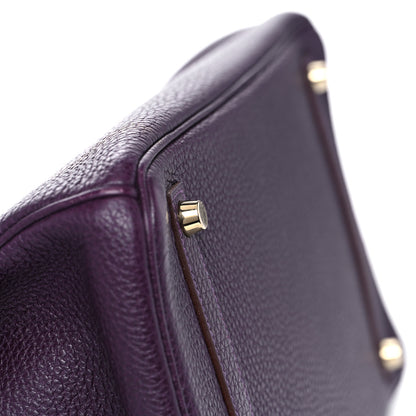 Hermes Togo Birkin 35 Raisin 11 of 37