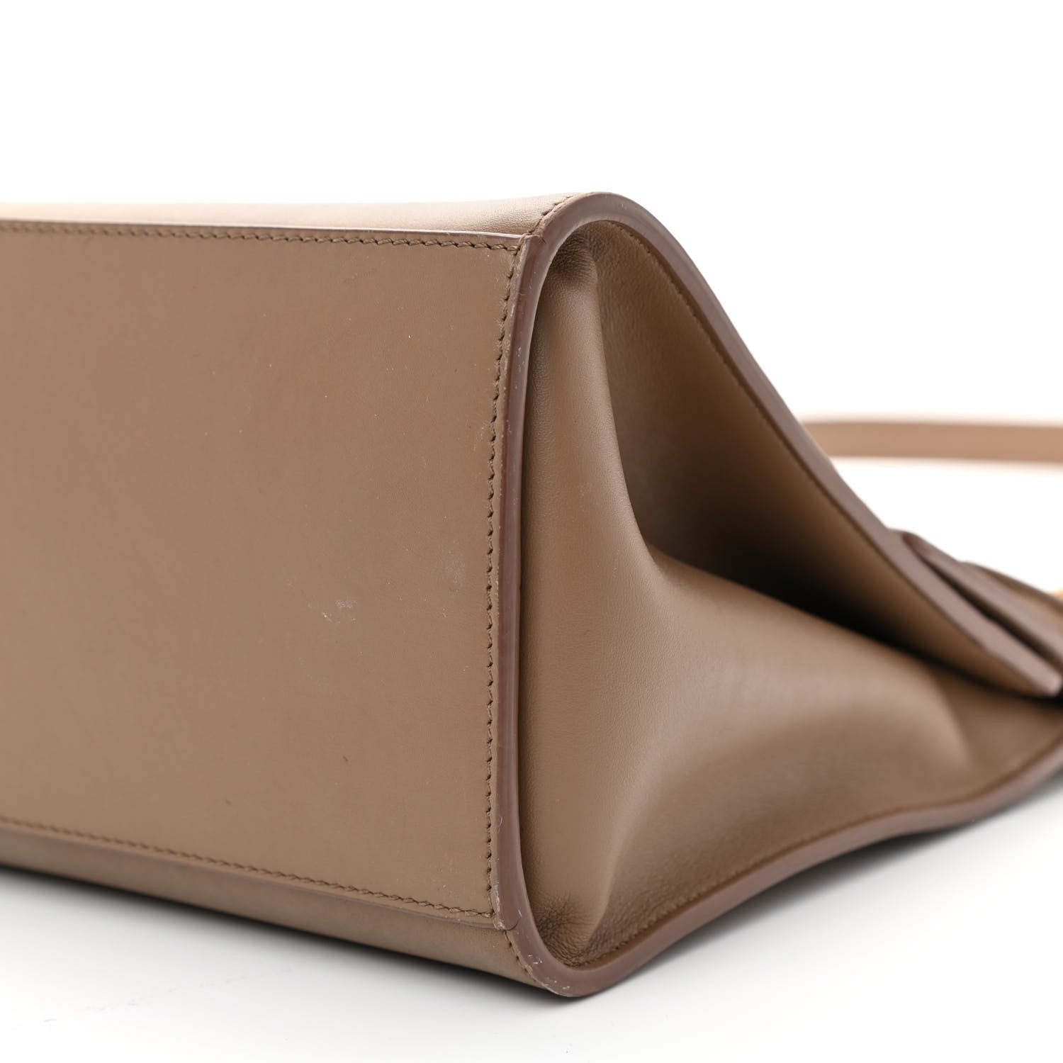 Givenchy Calfskin Large Whip Top Handle Shoulder Bag Taupe 8 of 8