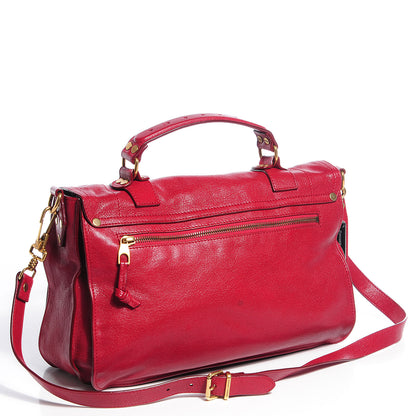 Proenza Schouler Lambskin Medium PS1 Satchel Chianti 8 of 15