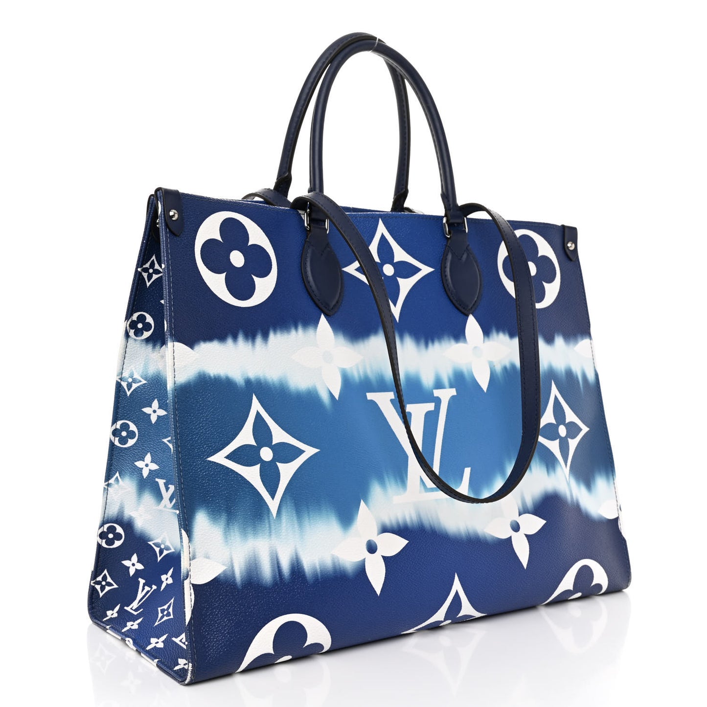 LOUIS VUITTON Monogram Escale Onthego GM Blue