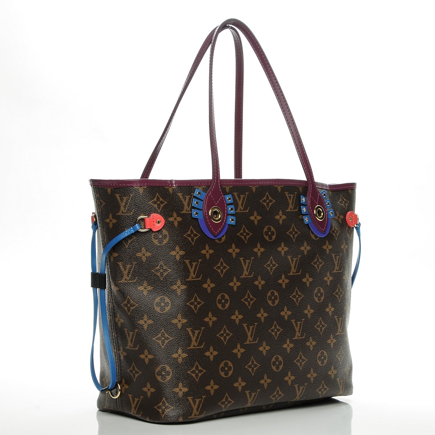 Monogram Totem Neverfull MM Magenta