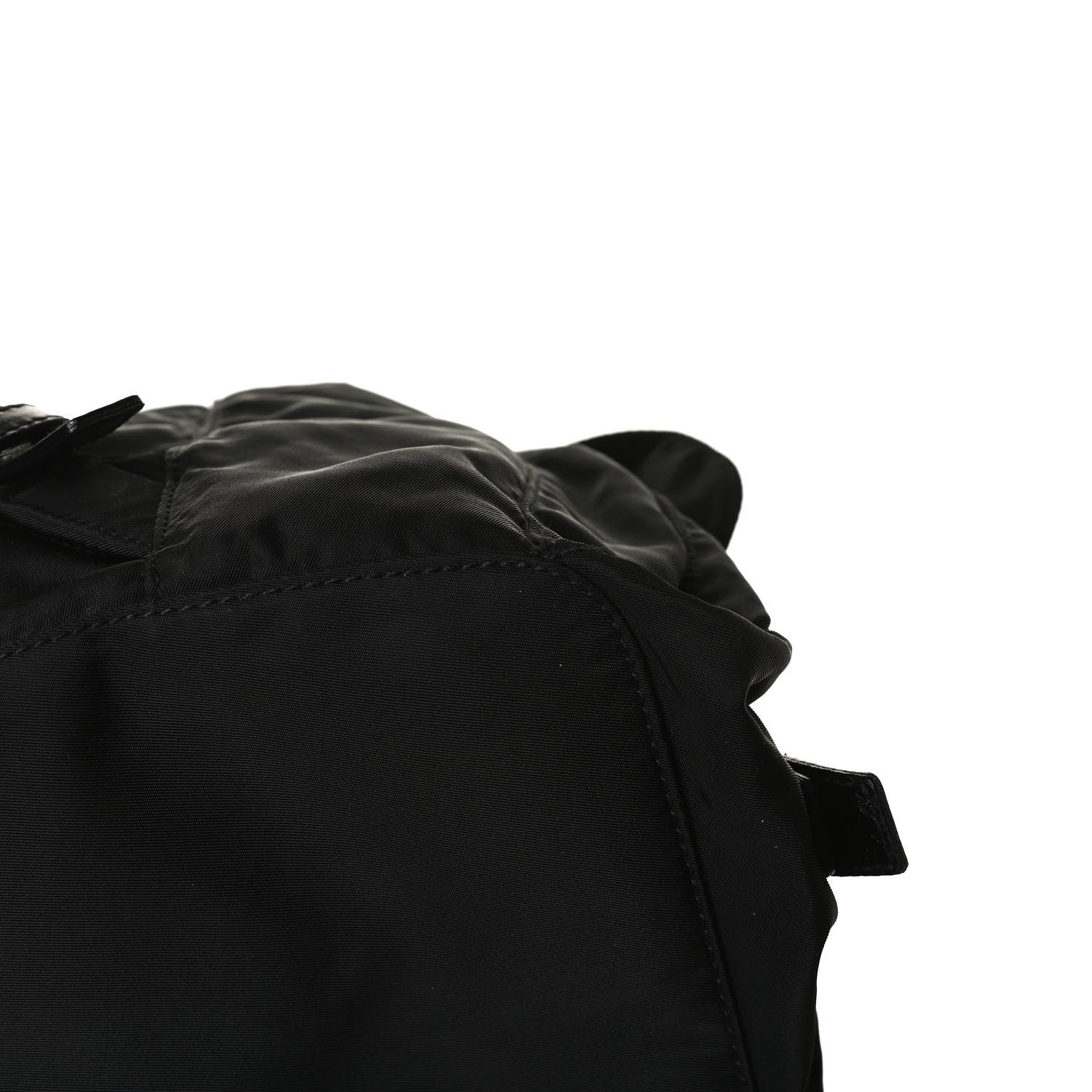 Prada Tessuto Nylon Saffiano Medium Backpack Black 15 of 17