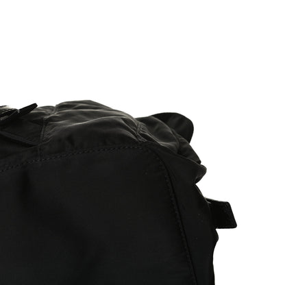 Prada Tessuto Nylon Saffiano Medium Backpack Black 15 of 17