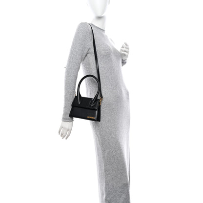 Jacquemus Smooth Calfskin Le Chiquito Moyen Black 2 of 14
