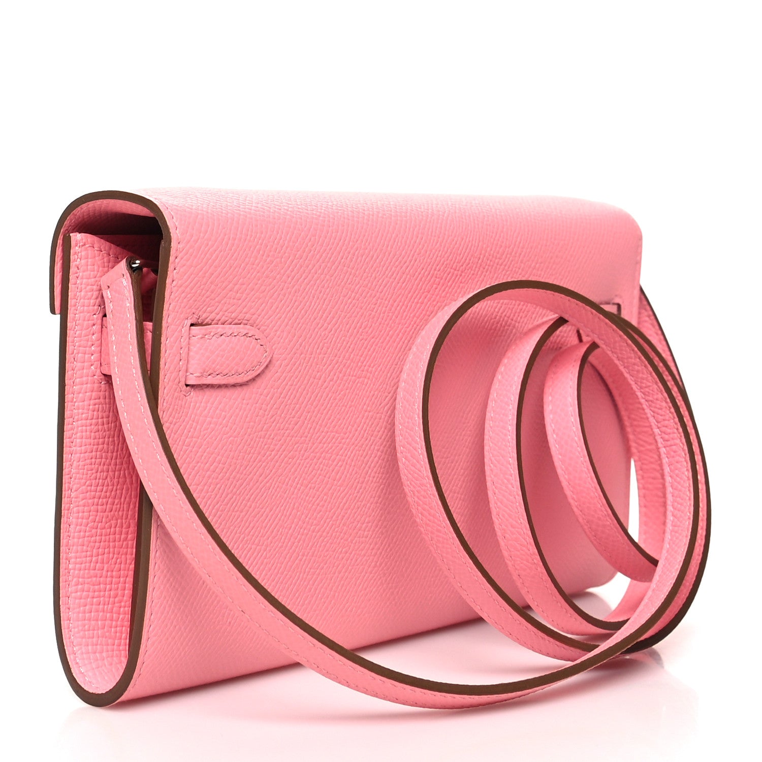 Hermes Epsom Kelly Wallet To Go Rose Confetti 2 of 11