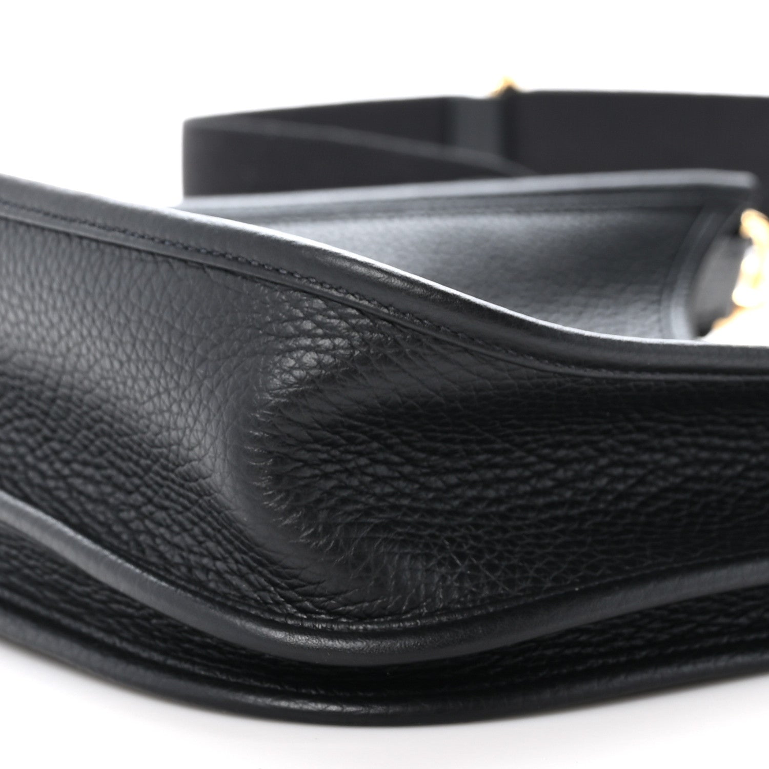 Hermes Taurillon Clemence Evelyne III PM Black 10 of 11