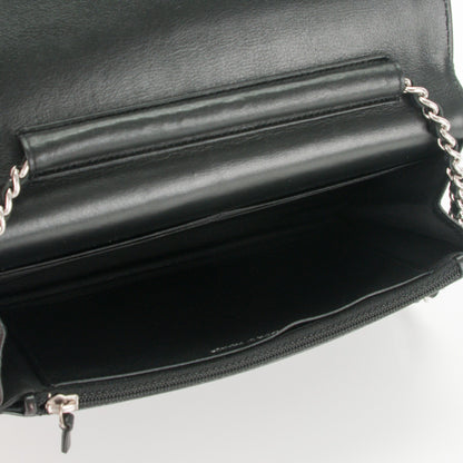 Chanel Caviar Sevruga Wallet On Chain WOC Black 5 of 8