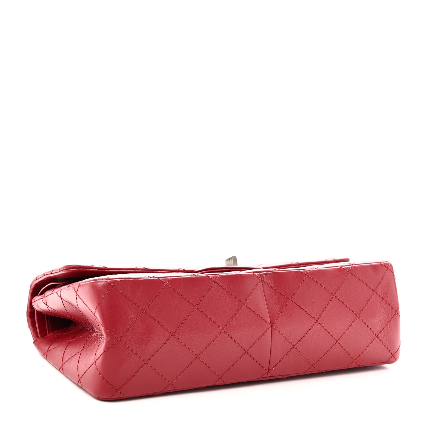 Aged Calfskin Quilted 2.55 Reissue 226 Flap Red