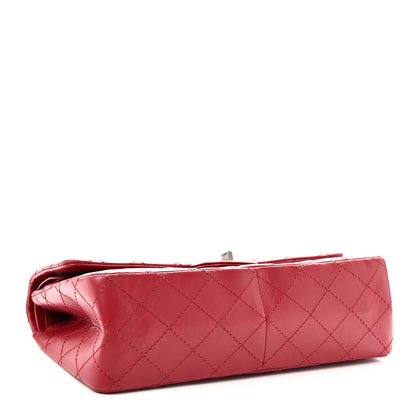 Chanel Aged Calfskin Quilted 2.55 Reissue 226 Flap Red 4 of 11