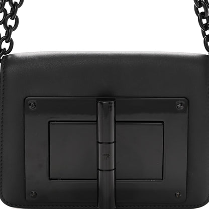 Tom Ford Calfskin Natalia Chain Bag Black 6 of 12