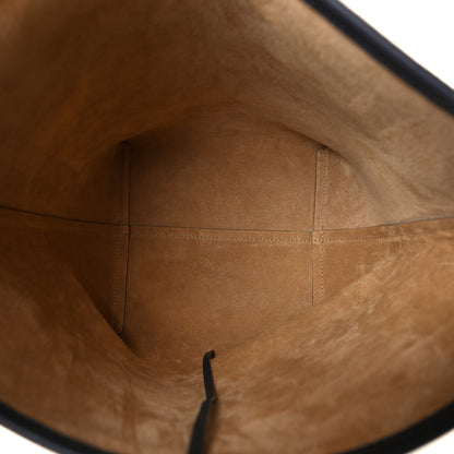 The Row Grained Calfskin Medium N/S Park Tote Marine 5 of 9