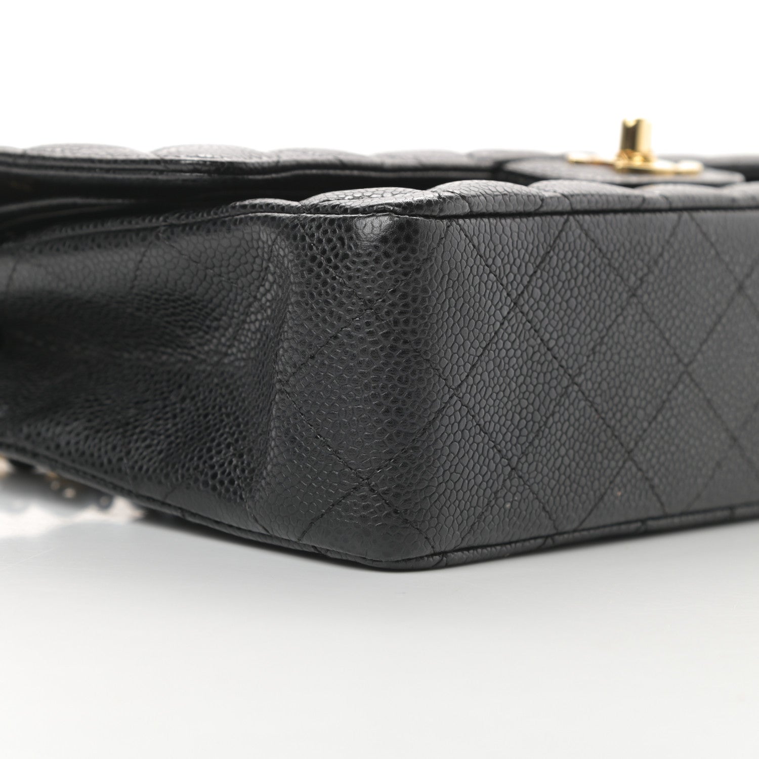 Chanel Caviar Quilted Medium Double Flap Black 9 of 11