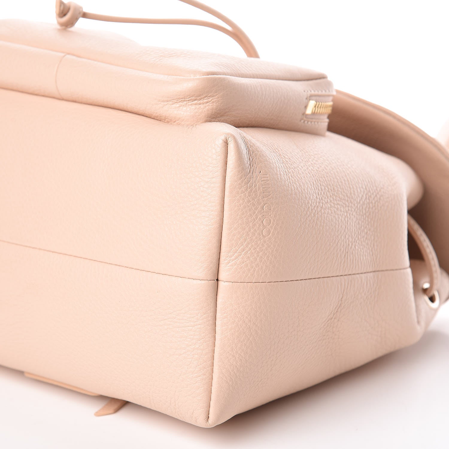 Jimmy Choo Calfskin Suki Backpack Natural 6 of 9