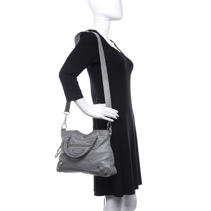 Balenciaga Agneau Giant 12 Silver Hardware Town Ardoise 2 of 10