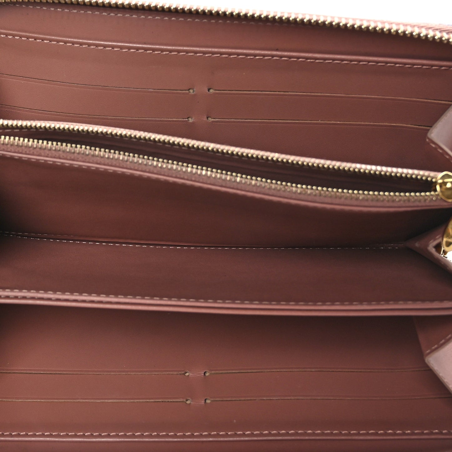 Vernis Zippy Wallet Rose Velours